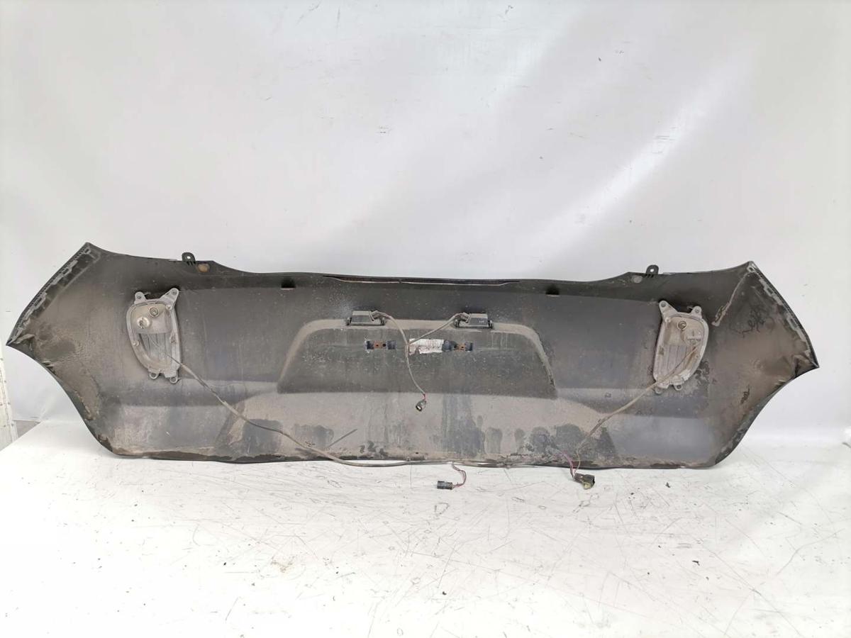 Kia Picanto TA original Stoßstange Stossfänger hinten Z1 Galaxy Black Bj.2014